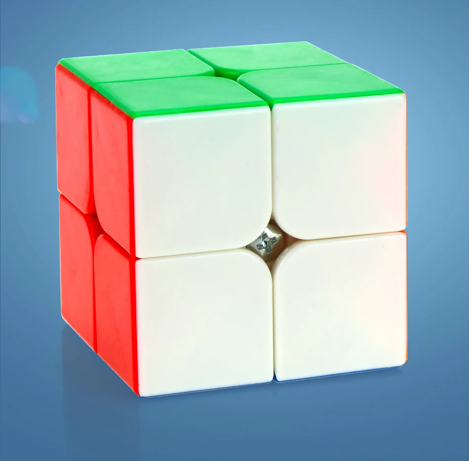 2X2X2 волшебный кубик скорости Карманный Головоломка Куб Профессиональный 2x2 скоростной куб образовательные забавные игрушки для детей