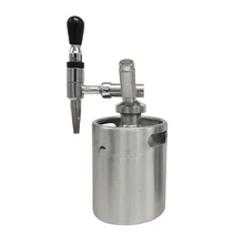 Homebrew пивной бочонок из нержавеющей стали нитро прибор для кофе с 2L бочонок для мини ремесло пивной бочонок пивоваренный Инструмент аксессуары высокого качества