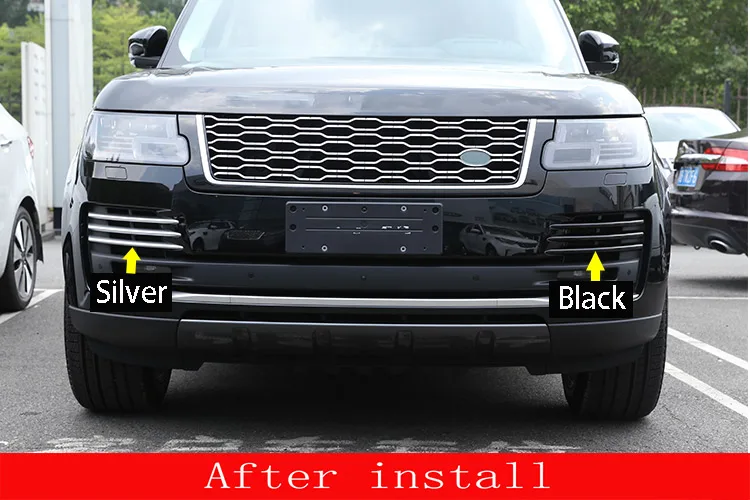 Для Land rover Range Rover Vogue, автомобильный ABS хромированный передний противотуманный светильник, решетка, накладка, аксессуары
