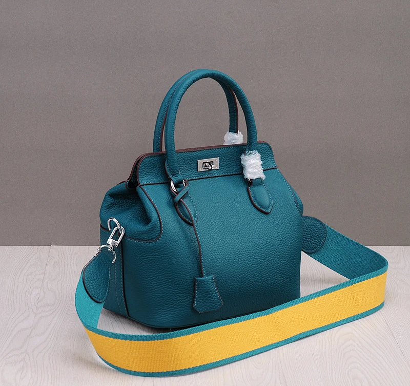 tote popular bolsas de couro genuíno das