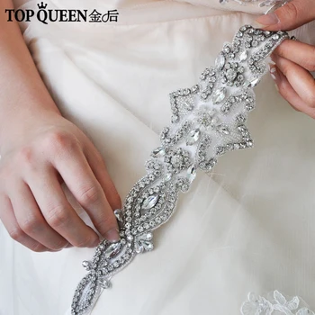 

TOPQUEEN H245 Hot Sales Bridal Headbands diamond Wedding Hair Accessories with Crystals Bridal Headpieces Fast Shipping Stock