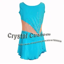 Пользовательские фигурное катание на коньках платья для взрослых с спандексом изящные бренд соревнования в фигурном катании платье DR2608