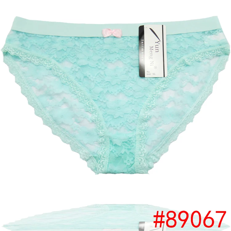 2016 New Transparent Lace hipster sheer lace knickers sexy women