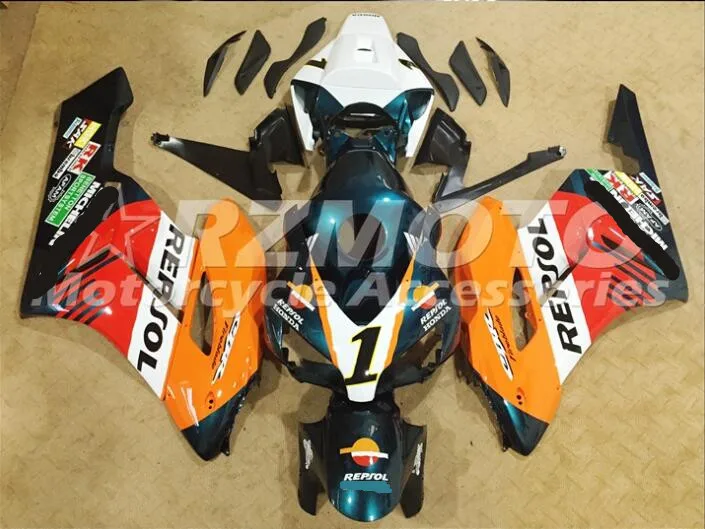 

ACE KITS New ABS Injection Fairings Kit Fit For HONDA CBR1000RR 2004 2005 CBR1000RR 04 05 Black White Red F94