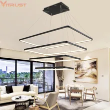 Lampe suspendue au design nordique Moderne, disponible en noir et en blanc, Luminaire décoratif d'intérieur, idéal pour un salon ou une salle à manger