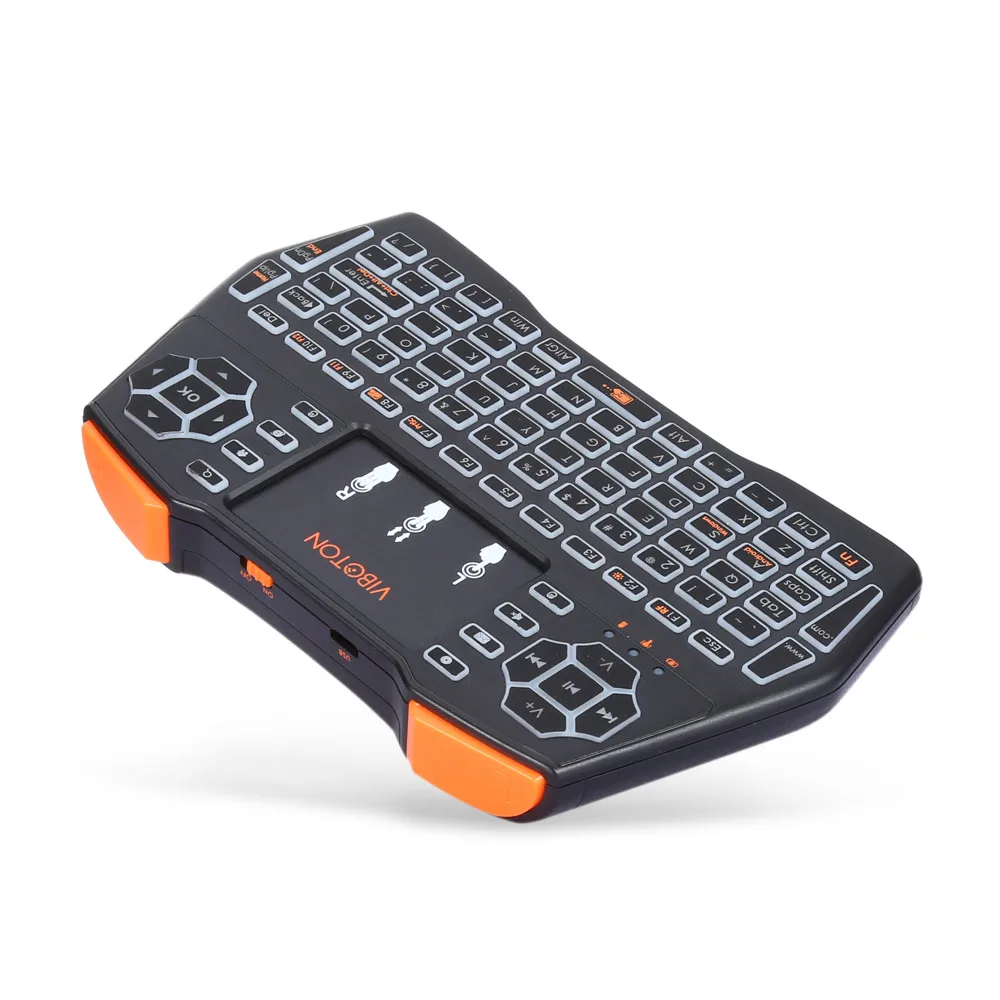 

VOBERRY I8 Plus Russian Handheld Wireless Keyboard Flying Mouse Touch Panel Lithium Battery Built-in Sucker