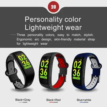 

New Multi-function Confidence Reminder Sports Smart Wristband Health Monitoring Q6S Smart Color Screen Wristband