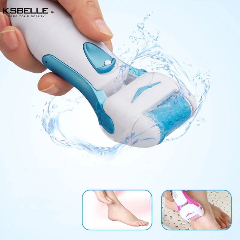 

Rechargeable Callus Remover Foot File shaver Pedicure Set Shaves Calluses Dead Skin On Dry Feet 2 Mineral Pumice Stone Roller