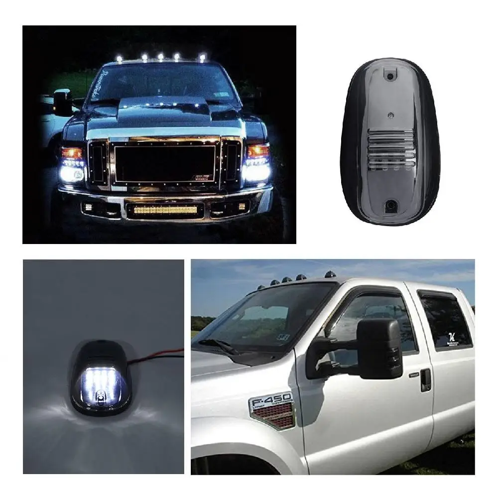 Partol 5 шт. светодиодный светильник для крыши автомобиля s пробежки белый Dodge Ram 1500 2500