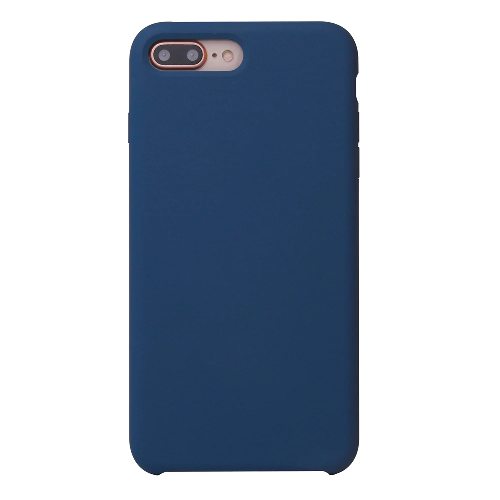 Жидкий силиконовый чехол для телефона Ikase Store для iPhone XS Max XR X 8 7 6 6S Plus, силиконовый чехол для Apple 8Plus 7Plus 6plus - Цвет: 1.Blue Cobalt