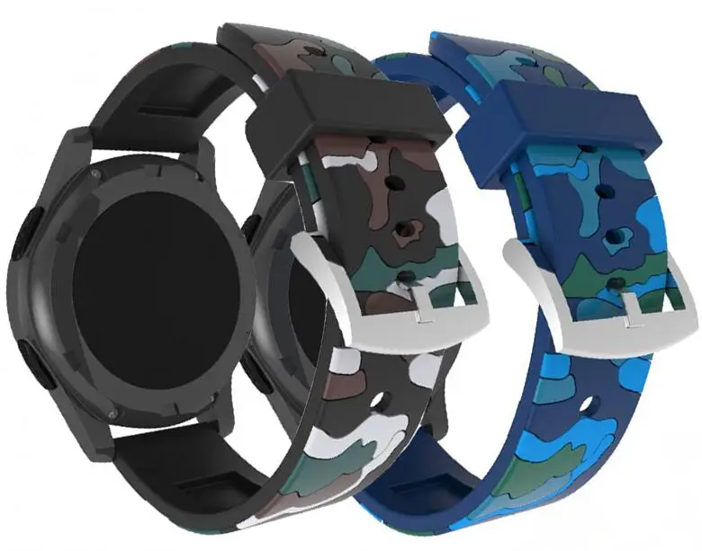 Huawei gt 2 ремень для samsung Шестерни S3 S2 Спорт Frontier классический силикон galaxy watch 42 мм 46