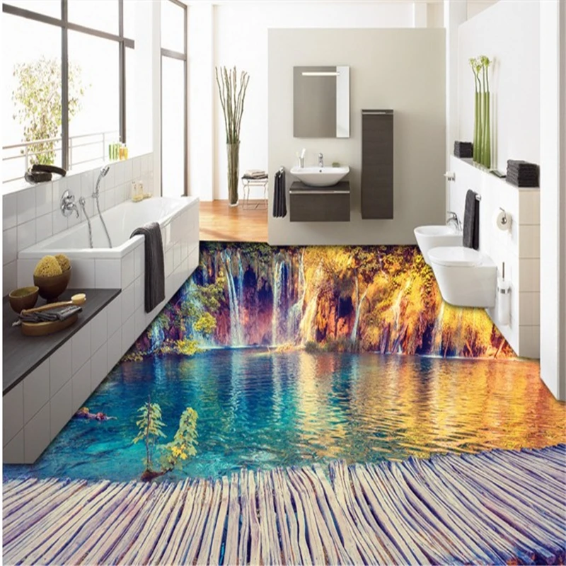 Personalized-custom-flooring-3D-outdoor-beautiful-wooden-bridge-floor-tiles-three-dimensional-background-painting-thick-waterpro (1)