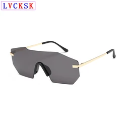 New2019 Gafas de Moda Gafas de Sol Mujer Gafas Gafas Hombres Piloto Gafas de Sol Marco sin Marco Flash Espejo Lente Visión Nocturna L3 New2019 Gafas de Moda Gafas de Sol Mujer Gafas Gafas Hombres Piloto Gafas de Sol Marco sin Marco Flash Espejo Lente Visión Nocturna L3