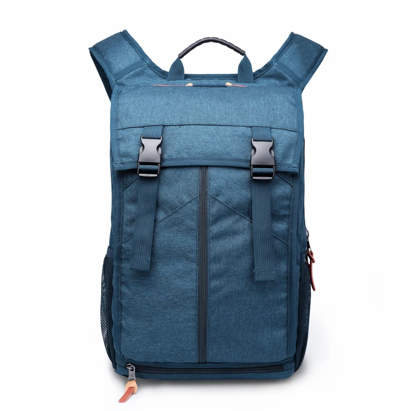 Водонепроницаемые мужские рюкзаки для путешествий, повседневные школьные сумки для студентов, новинка, 15,6 дюймов, многофункциональные сумки для ноутбука, компьютера, мужские сумки Mochila - Цвет: Синий