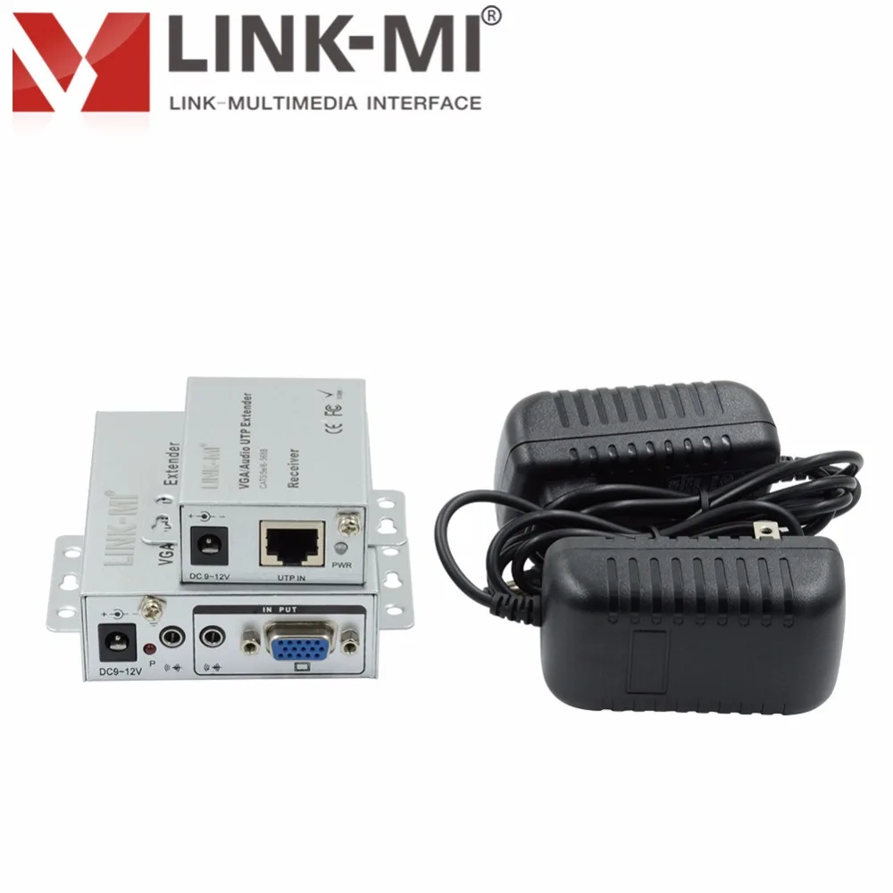 LINK MI 101TRC 100m VGA расширитель передатчик приемник RJ45 UTP сетевой усилитель сигнала
