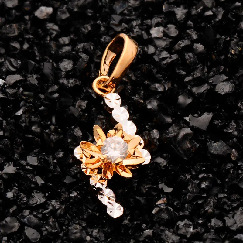 

MISANANRYNE 1pc Gold Color Drop Round Necklaces & Pendants For Women Jewelry Accessories Female 2017 New Fshion Golden Jewelry