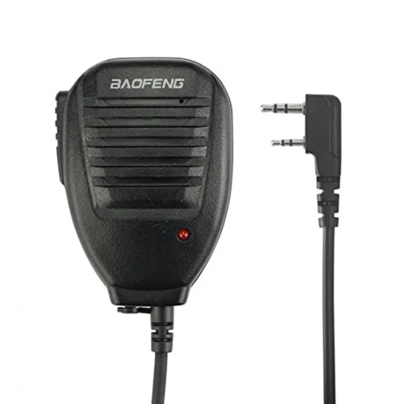 5 шт. портативной рации Baofeng Динамик MIC для r Kenwood TYT Pofung ручной UV5r UV-82 Bf-888s Bf 888 S UV-5R аксессуары микрофон