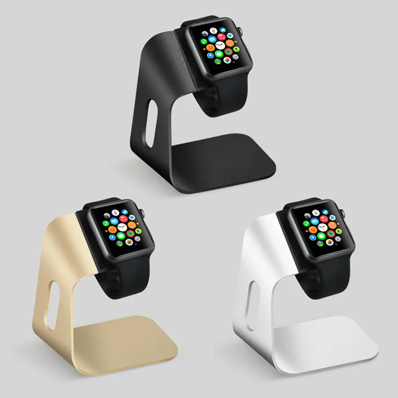 Подставка для смарт часов Универсальная док станция Apple Watch алюминиевый