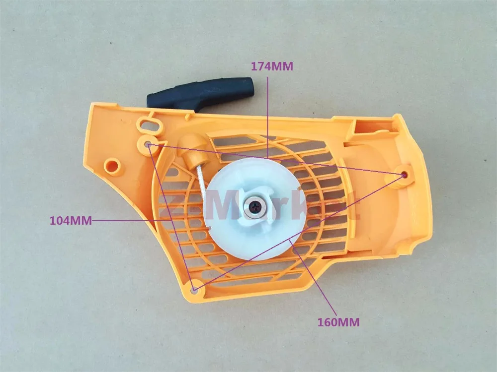 Реактивный ручной стартер в сборе. Для Husq varna Partner P350S P360S бензопила 2 тактная части инструментов для сада