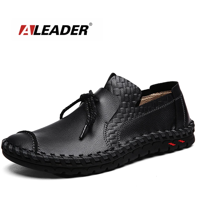 walking shoe for flat aleader genuine leather casual shoes fashion handmade walking shoe for flat aleader genuine leather casual shoes fashion handmade