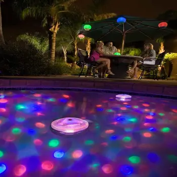 

Hot Fashion Color Changing Glowing LED Underwater Light Show Swimming Pool Disco Party Spa Bath Pond Waterproof Lights