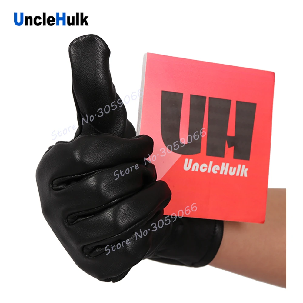 

Super Sentai's Genuine Leather Gloves Style 3 Cosplay Props Masked Rider Gloves - one size - without zipper | UncleHulk