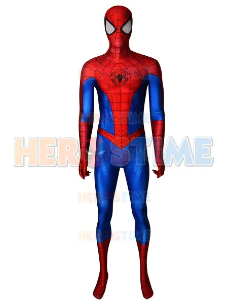 

Spider-Man Suit PS4 Game Classic SpiderMan Cosplay Costume 3D Print Lycra Spandex Into the Spider-Verse Zentai Spidey Bodysuit