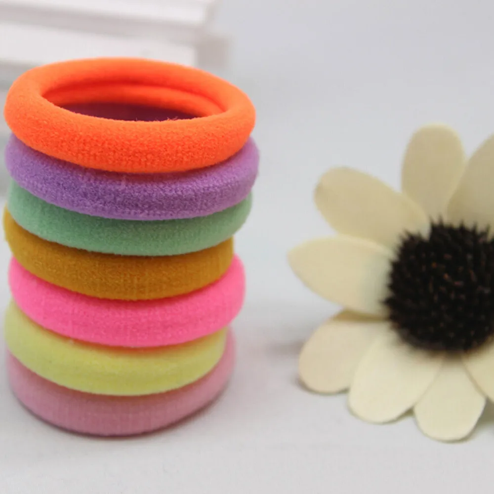 20 Pcs Girl Elastic Hair Ties Band Rope Ponytail Bracelet Rubber String