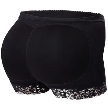 

Shaper Women Boyshort Padded Panties Mesh Shapewear Butt Enhancer Seamless Push Up Padded Panties Buttock Shaper