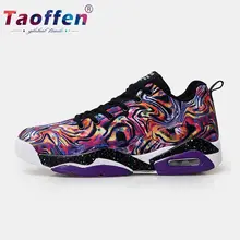 Taoffen/Новое поступление; Простые модные весенние баскетбольные кроссовки; мужские уличные повседневные Клубные кроссовки; кроссовки с перекрестными ремешками; размеры 39-45