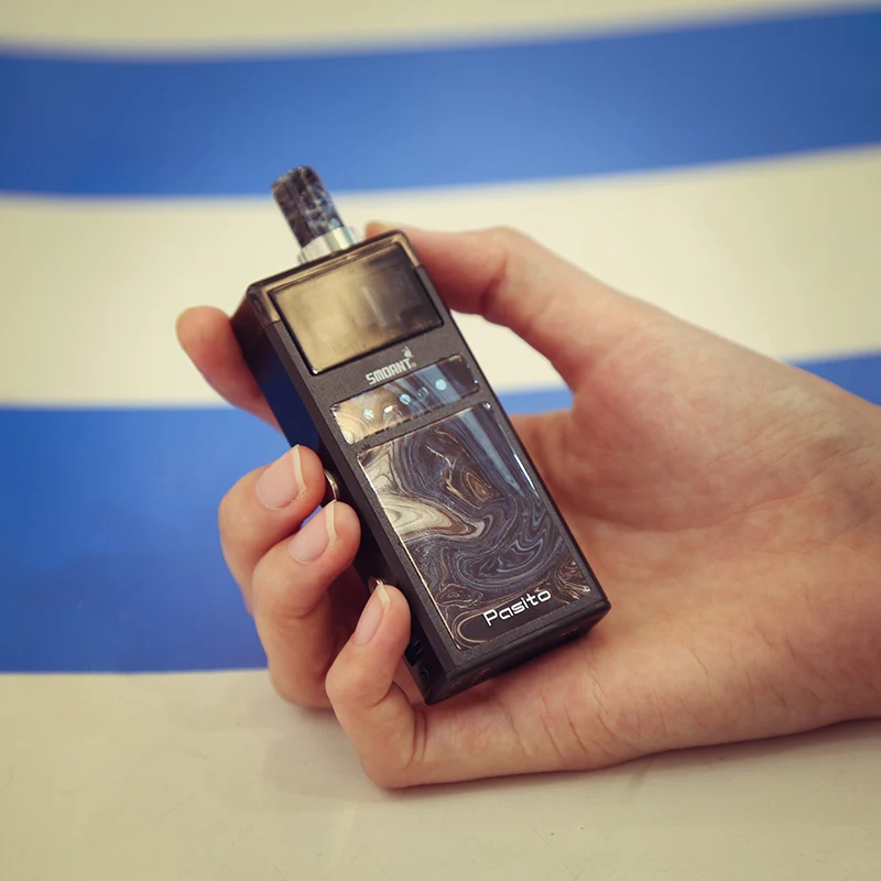 Оригинальный вейп Smoant Pasito Pod Kit встроенный аккумулятор 1100 мАч и атомайзер 3 мл