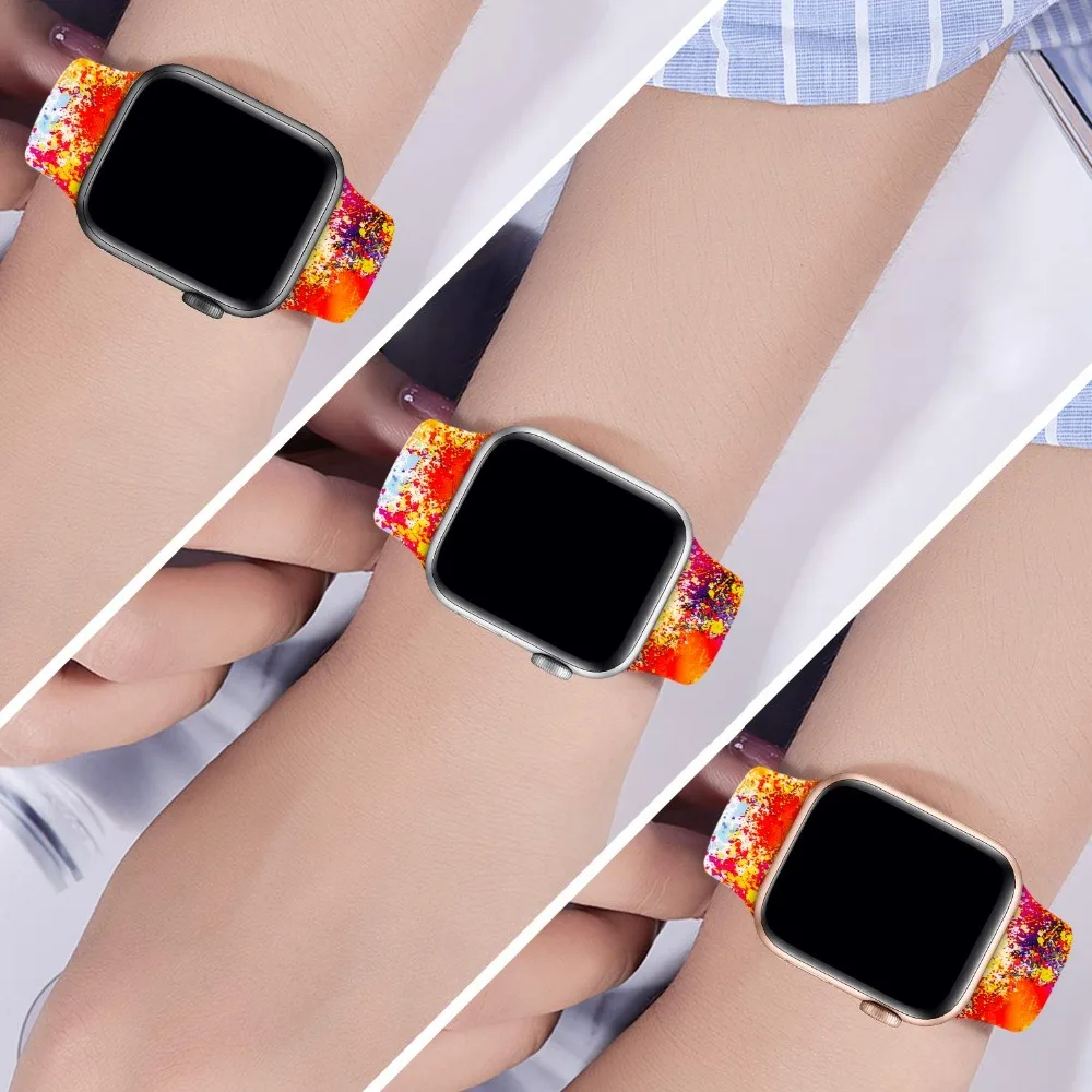 Ремешок для apple watch band correa apple watch 4 3 38 мм 42 мм iwatch band 44 мм 40 мм спортивный силиконовый браслет ремень reloj аксессуары