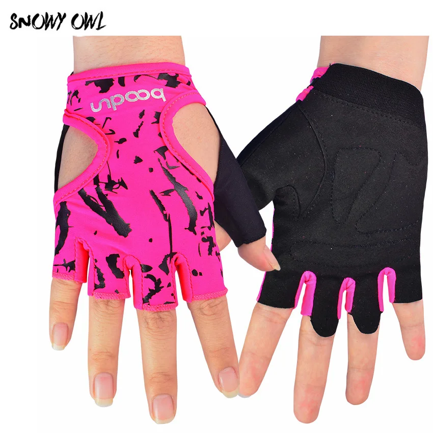Half Finger Fitness Workout Running Gloves Sport Gloves Man&Women