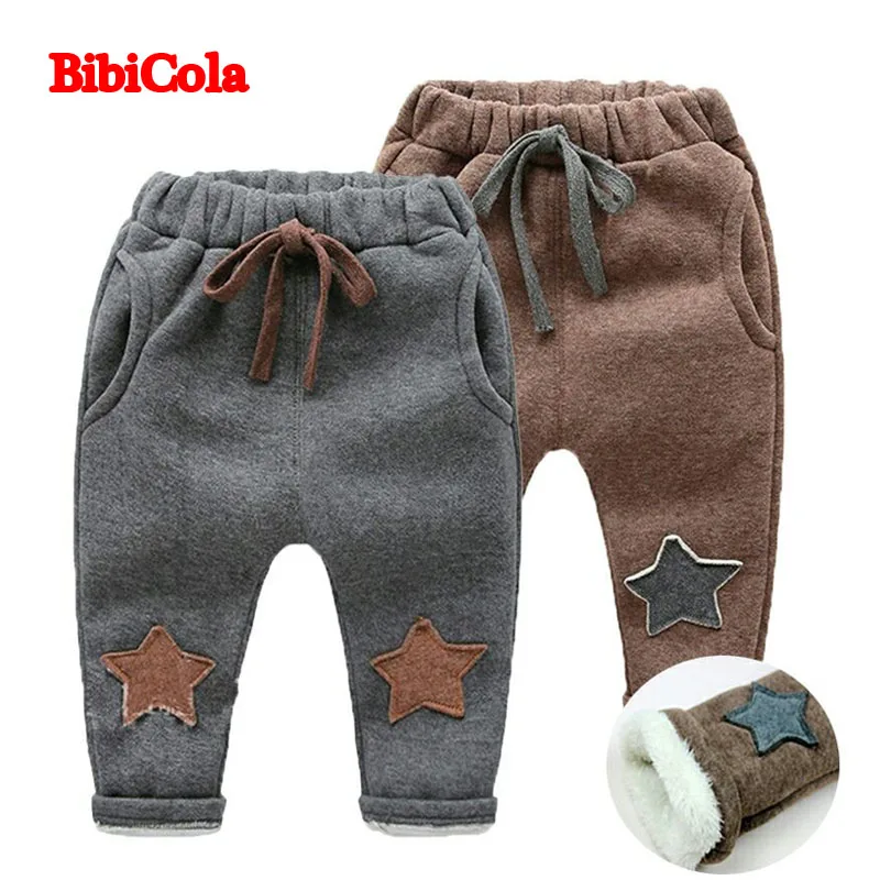 BibiCola 2017 New Autumn Winter Children Warm Cotton Pants baby Boys Velvet Trousers Pants Thick Pants Children's Clothes pants BibiCola 2017 New Autumn Winter Children Warm Cotton Pants baby Boys Velvet Trousers Pants Thick Pants Children's Clothes pants