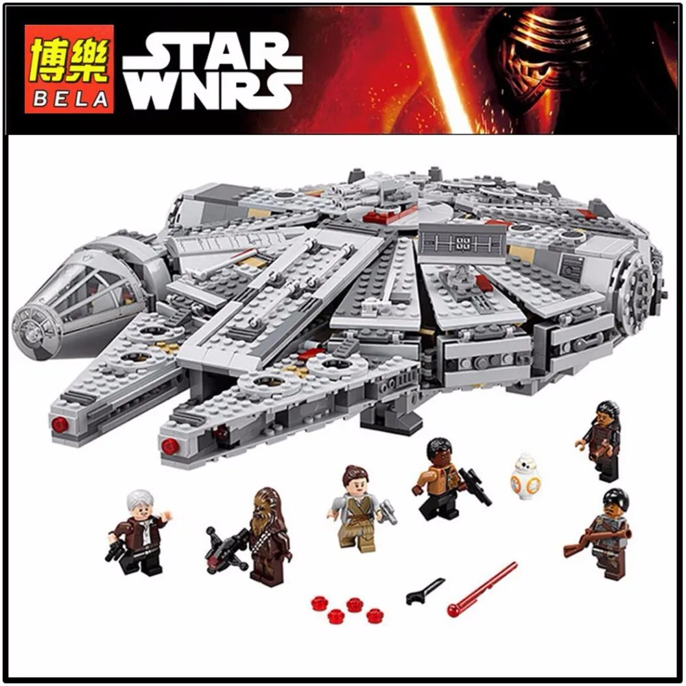

Millennium Falcon 75105 Building Block Model 10467 05007 Compatible with legoing Space Wars Brick Toys For Children