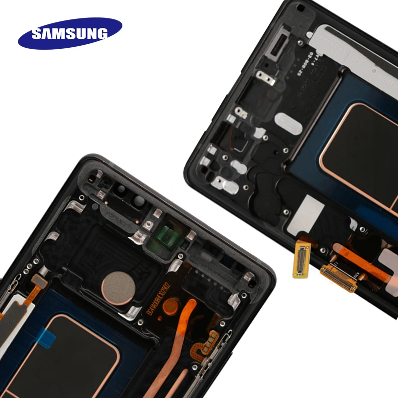 Супер AMOLED 6,3 ''дисплей с ЖК-экраном для SAMSUNG Galaxy Note8 N9500 N950F N900D сенсорный экран дигитайзер с рамкой