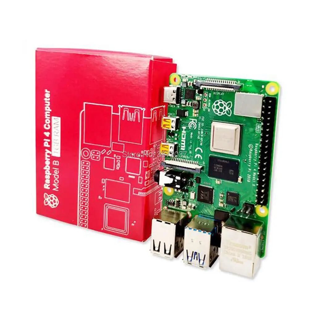 Предпродажа DIYmall 2019 Новый Raspberry Pi 4 Модель B комплект 1 Гб 2 ГБ ОЗУ 5 ГГц 64 бит