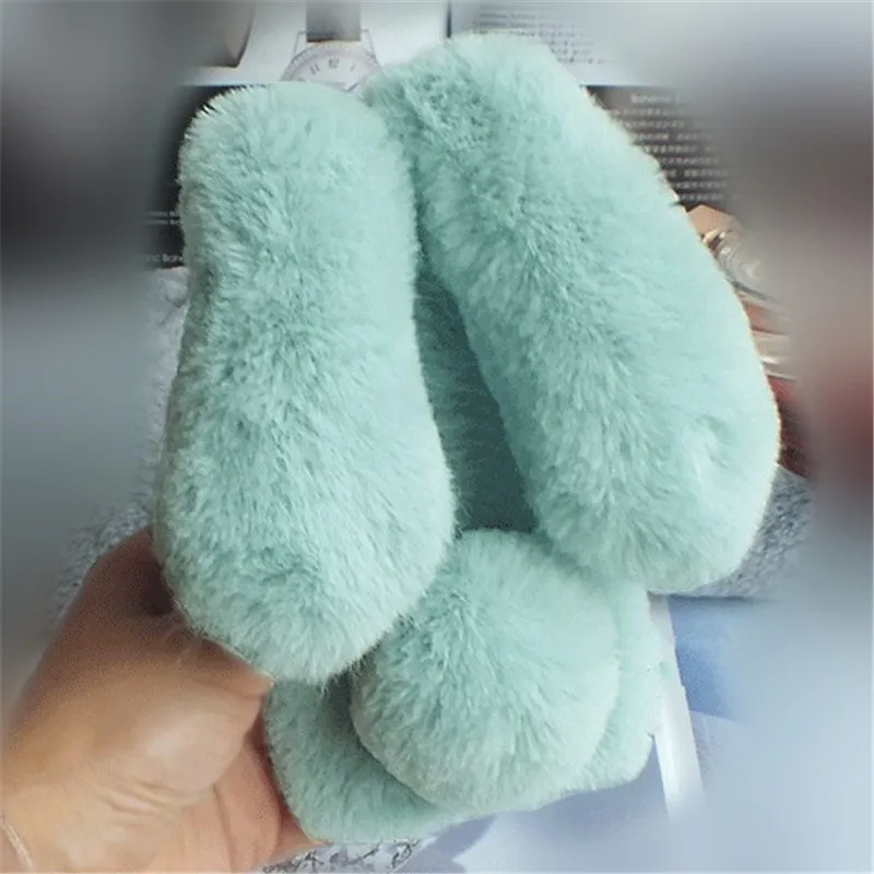 

1Pcs Artificial Rabbit Fur Rhinestone Rabbit Fluffy Phone Case For Nokia 1 2 3 5 X5 6 X6 7 8 Sirocco 9 2.1 3.1 5.1 6.1 Plus 2018