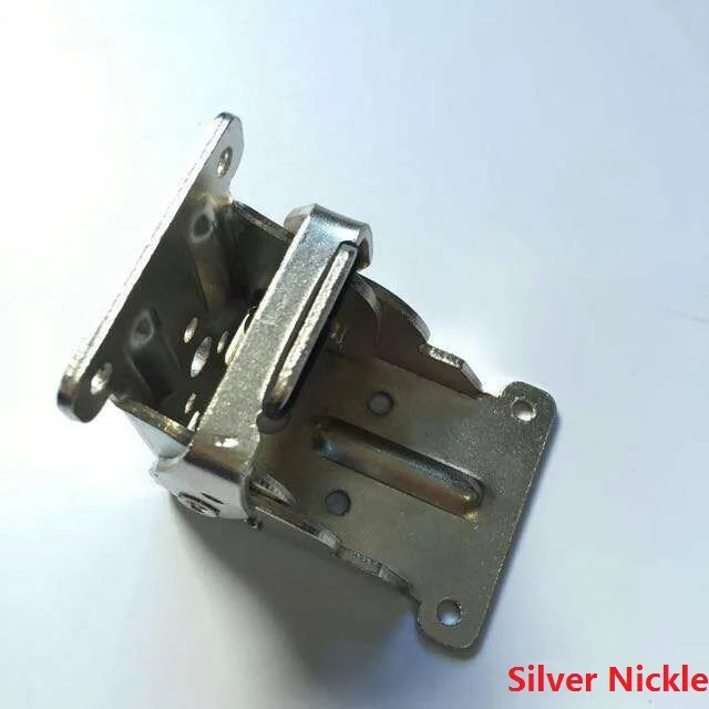 2Pcs/Lot 90 Degrees Locking Folding Hinge Hinges With Screws For Bed
