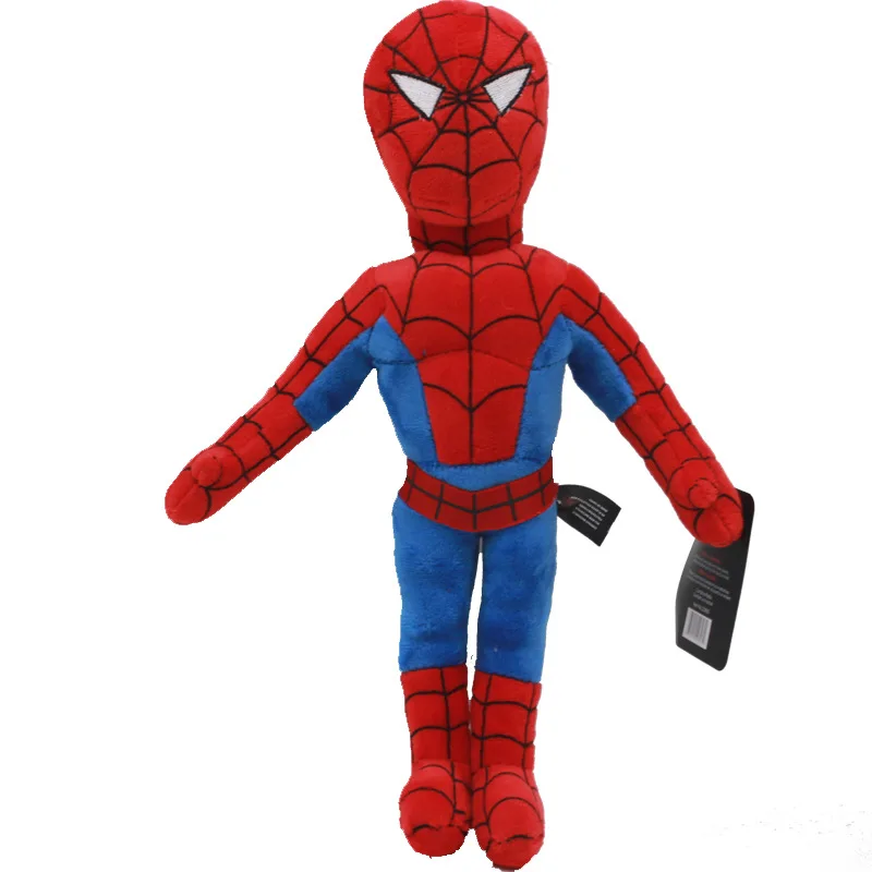 30 см Marvel, Мстители, Человек-паук, железный человек, Халк, Капитан Америка, Бэтмен, плюшевая игрушка, мягкие игрушки для детей, подарки для детей - Цвет: 30cm Spiderman