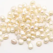 50 шт японские жемчужные украшения для ногтей нерегулярные круглые жемчужные 3d натуральные цвета жемчужные изюминки для ногтей амулеты
