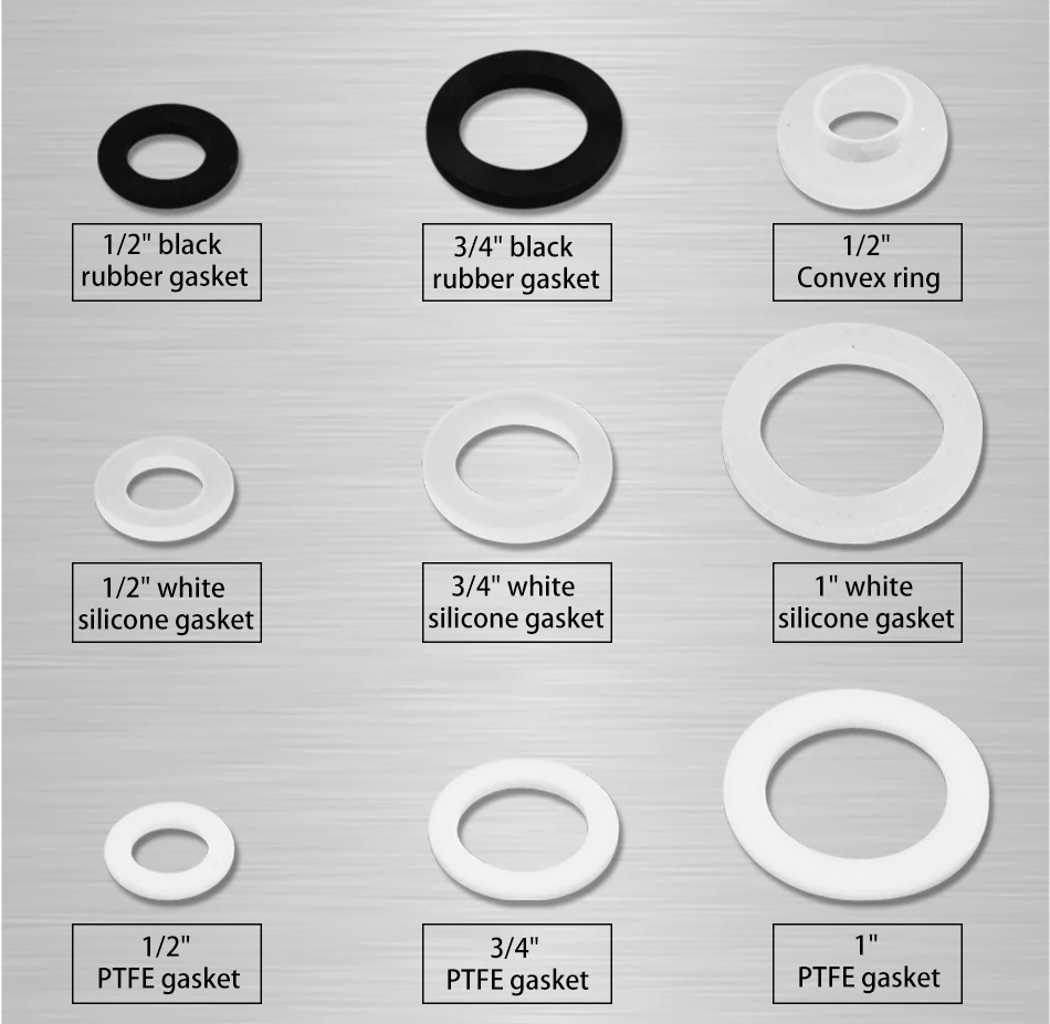 Белый черный 1/" 3/4" " резиновое кольцо кремния PTFE плоская прокладка уплотнительное кольцо для душевой форсунки шланг Труба сильфонная трубчатая шайба кольцо