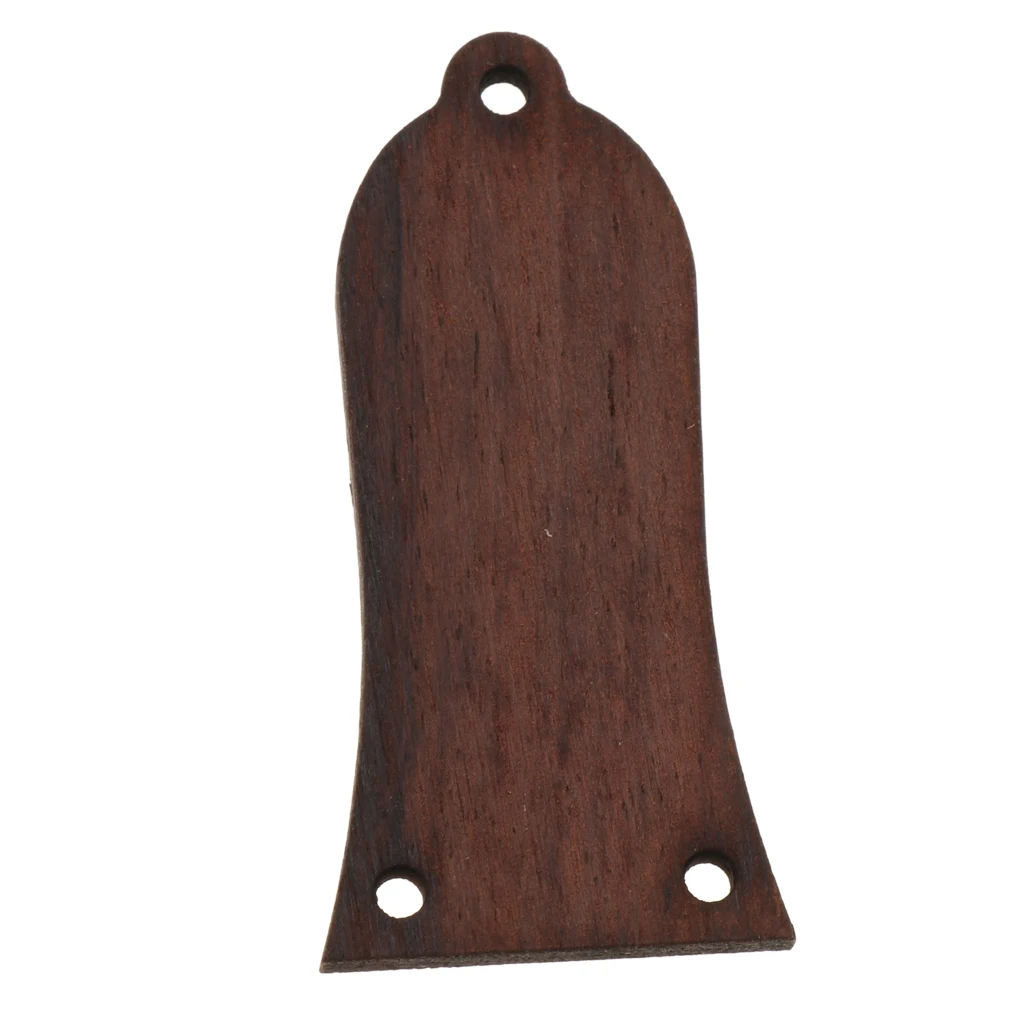 Electric Guitar Truss Rod Cover 2/3 Holes DIY Part Rosewood/Mahogany Bell Shape Accessories