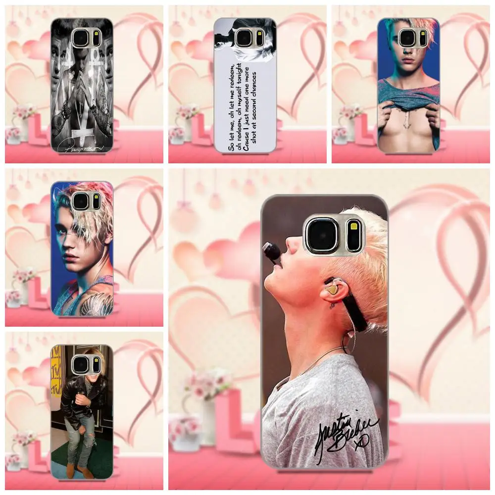 For Apple iPhone 4 4S 5 5C 5S SE 6 6S 7 8 Plus X For LG G3 G4 G5 G6 K4 K7 K8 K10 V10 V20 TPU Pattern Pink Justin Bieber Design