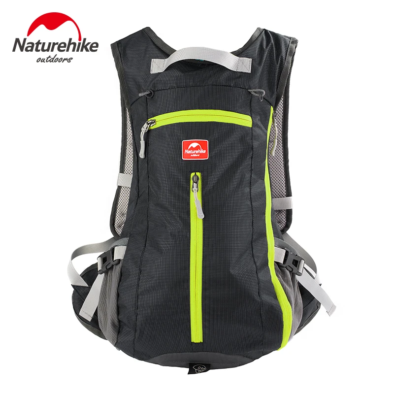 NatureHike 15L непроницаемый ультралегкий рюкзак Велоспорт Кемпинг восхождение Пеший туризм дорожная сумка с шлем крышка