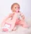 50 cm Boneca Reborn Silicone Bebê Dormindo Crianças Playmate Presente para meninas Do Bebê Boneca Bebe Reborn Vivo Brinquedos Macios para Buquês brinquedos