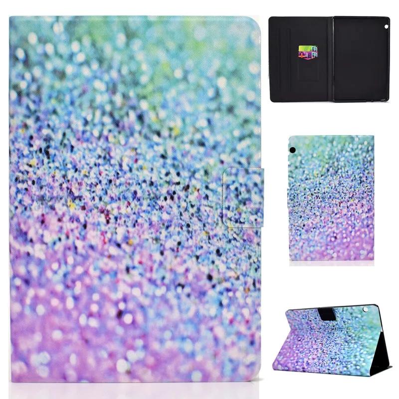 CASE Кожаный чехол Funda для huawei Mediapad T5 10," Умный Магнитный откидной Чехол-подставка для huawei Mediapad T5 10 AGS2-W09/L09/L03/W19 - Цвет: CASE