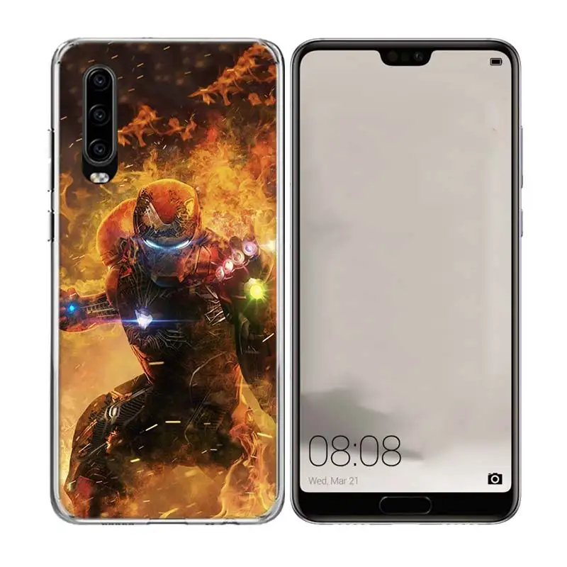 ТПУ силиконовый чехол для телефона huawei mate 10 20 Pro Lite 20X S RS Y5 Y6 Y7 Y9 2019 Prime