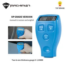 Digital Car Paint Coating Thickness Gauge Detection Meter Automotive Diagnostic Tool Auto Paniting Thickness Meter Detector blue