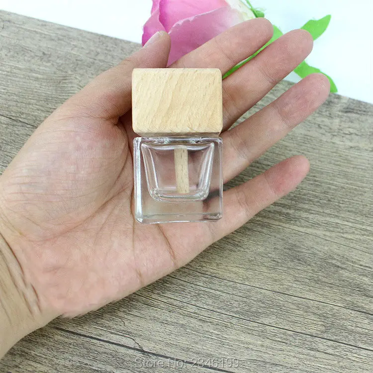 Download 15ML 20pcs/lot Empty Glass Perfume Bottle with Wooden Cap ... Yellowimages Mockups